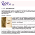 Coup de pouce 2007 - Peau sensible